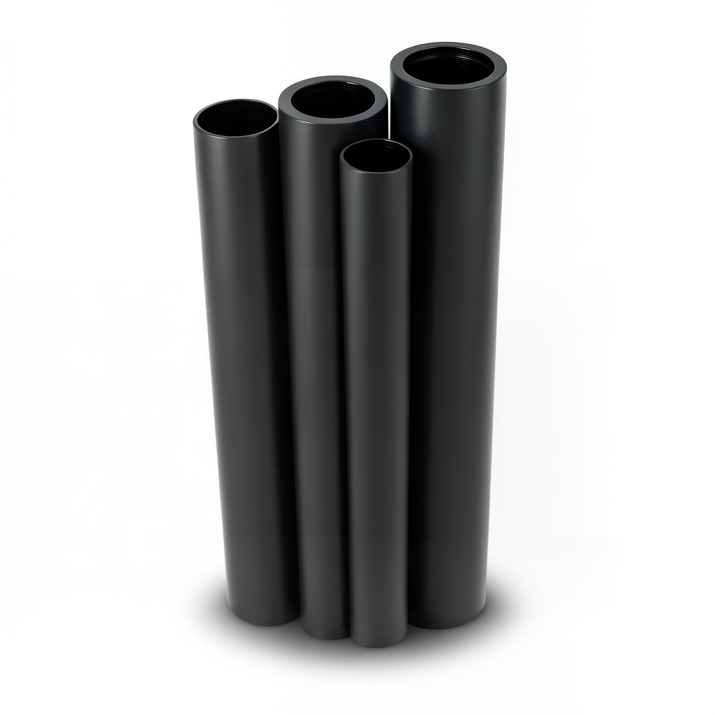 HDPE Pipes PE 100 Pressure 12.5 Bar Outer Diameter 800 mm Thickness 58.8 mm Black
