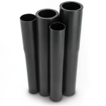 مواسير HDPE PE 100 ضغط 12.5 بار قطر خارجي 1000 مم سمك 72.5 مم لون أسود