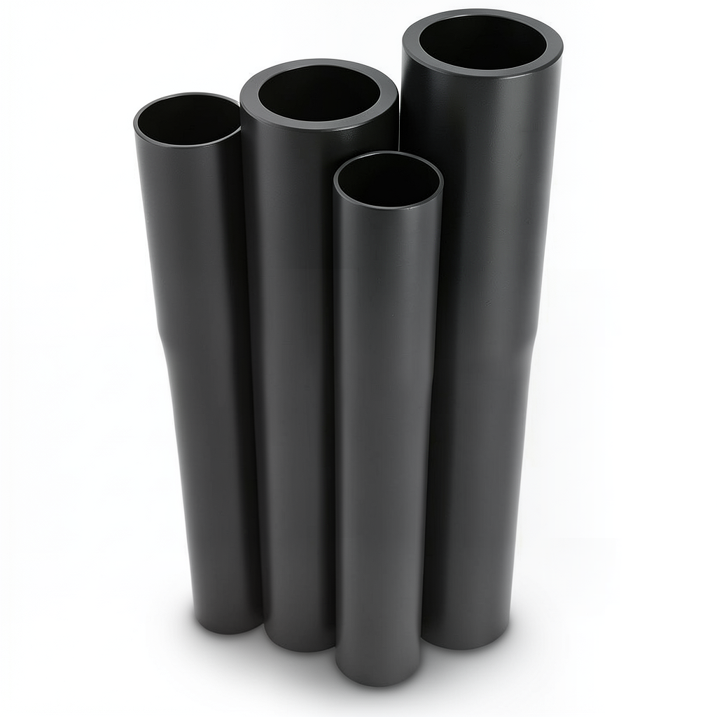 HDPE Pipes PE 100 Pressure 12.5 Bar Outer Diameter 1000 mm Thickness 72.5 mm Black
