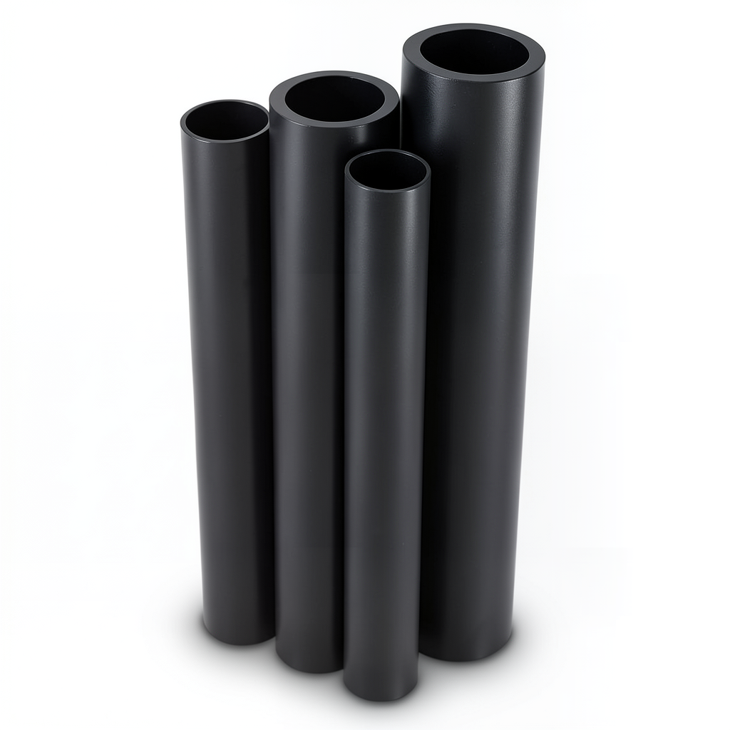 Al-Rajhi HDPE Pipes PE 80 Pressure 10 Bar Outer Diameter 450 mm Thickness 33.1 mm Black