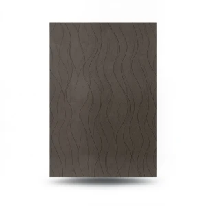 Wavy Wallpaper 15.6m x 106cm Dark Beige
