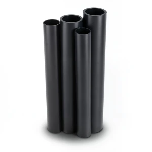 مواسير HDPE PE 100 ضغط 12.5 بار قطر 1400 مم سمك 102.9 مم لون أسود