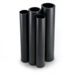 أنابيب HDPE PE 80 ضغط 10 بار قطر خارجي 500 مم سمك 36.8 مم لون أسود