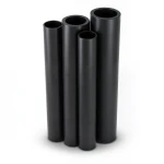 HDPE Pipes PE 100 Pressure 12.5 Bar Outer Diameter 1600 mm Thickness 117.6 mm Black