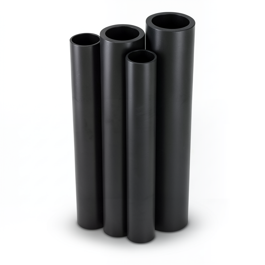 HDPE Pipes PE 100 Pressure 12.5 Bar Outer Diameter 1600 mm Thickness 117.6 mm Black