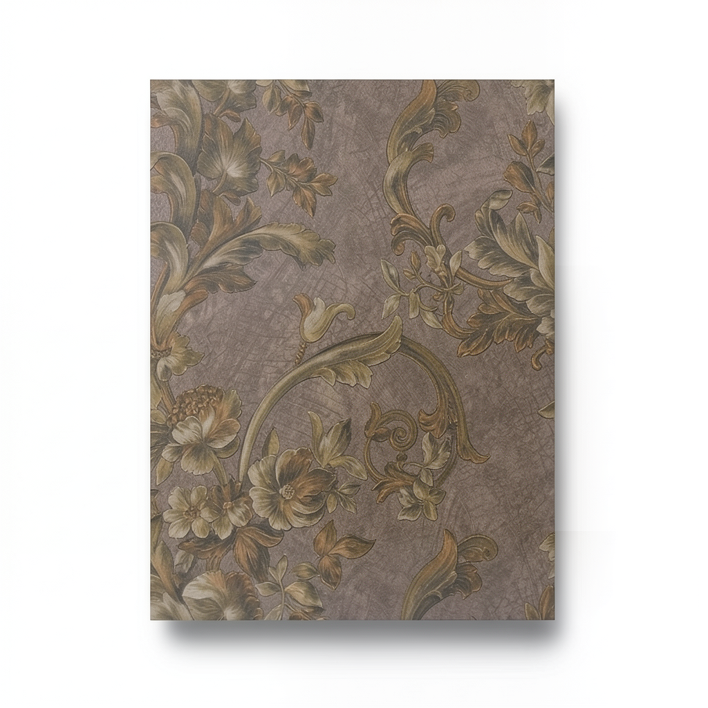 Classic Wall Cover Brown 10m×1.06m, Model 83040