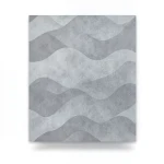 Wavy Wall Covering 15.6m x 106cm Gray Color