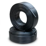 أنابيب HDPE PE 63 ضغط 4 بار قطر خارجي 75 مم سمك 2.9 مم لون أسود