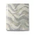 Vinyl Wall Decoration Wavy Design 15.6m×106cm Beige with Gray - Image 1