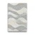 Vinyl Wall Decoration Wavy Design 15.6m×106cm Beige with Gray - Image 1
