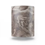 Wavy Wallpaper 15.6m x 106cm Brown Color