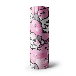 Youth and Children Wallpaper 10m x 0.53m Pink and Gray