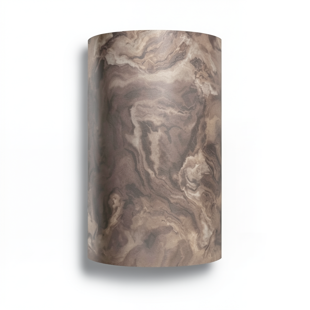Wavy Wallpaper 15.6m x 106cm Brown Color