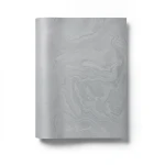 Vinyl Wallpaper Wavy Design 15.6m×106cm Gray Color