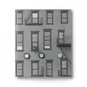 German Wallpaper Youth and Children 10m x 0.53m Gray, Model 281514