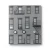 German Wallpaper Youth and Children 10m x 0.53m Gray, Model 281514 - Image 1
