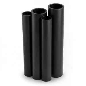 Al-Rajhi HDPE Pipes PE 63 Pressure 4 Bar Outside Diameter 140 mm Thickness 5.4 mm Black