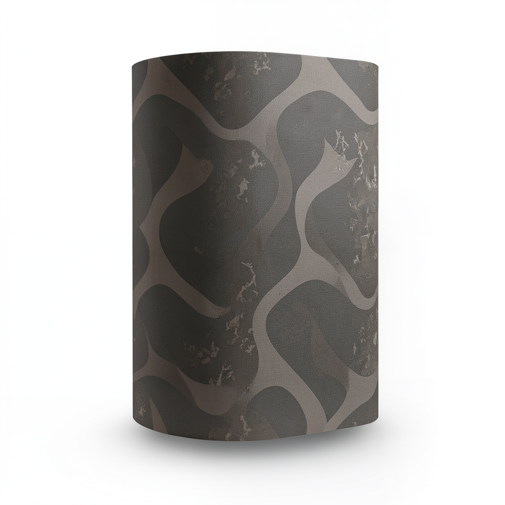 Wavy Wallpaper 15.6m x 106cm Dark Beige