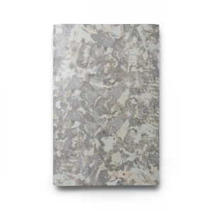 Vinyl Wallpaper Wavy Design Size 15.6m×106cm Gray with Brown