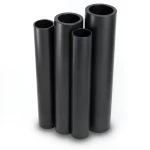 مواسير HDPE PE 63 ضغط 4 بار قطر خارجي 315 مم سمك 12.1 مم لون أسود