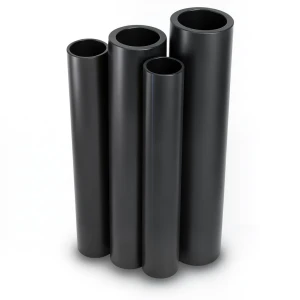 HDPE Pipes PE 63 Pressure 4 Bar Outside Diameter 315 mm Thickness 12.1 mm Black