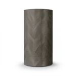 Wavy Wallpaper Dark Beige 15.6m x 106cm Roll