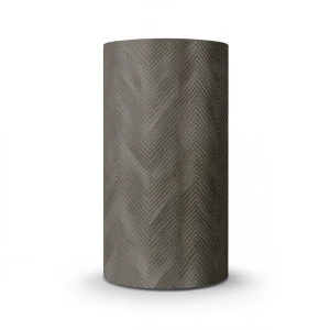 Wavy Wallpaper Dark Beige 15.6m x 106cm Roll