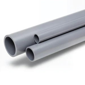 UPVC Pipes Pressure 10 Bar Outside Diameter 90 mm Thickness 4.3 mm Gray