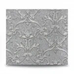 Classic Wall Decoration, Gray Color, Size 10m×1.06m, Model Z46031  