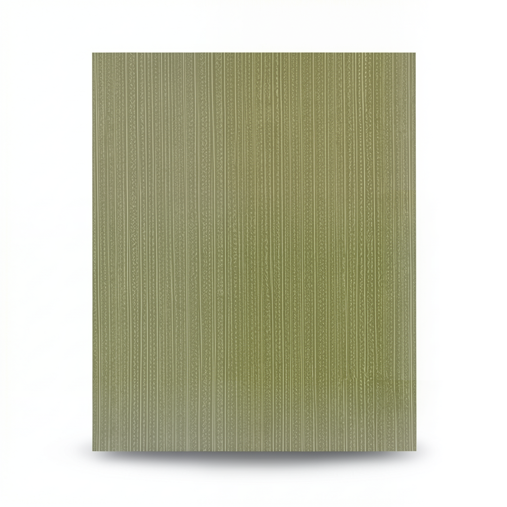 Striped Wallpaper 15.6m x 106cm Olive Green