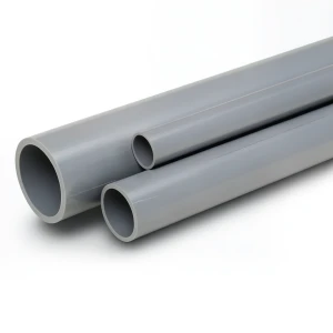 UPVC Pipes Pressure 10 Bar Outside Diameter 160 mm Thickness 7.7 mm Gray