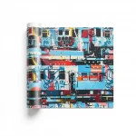 German wallpaper for youth and children, size 10 m x 0.53 m, multicolor, model 291308 