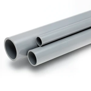 UPVC Pipes Nominal Pressure 4 Bar Outside Diameter 225 mm Thickness 4.5 mm Gray