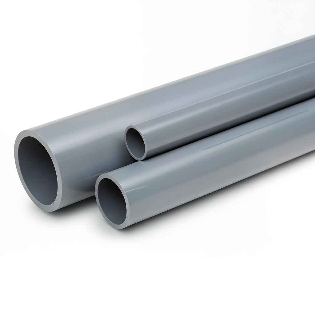 UPVC Pipes Pressure 16 Bar Outside Diameter 32 mm Thickness 2.4 mm Gray