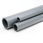 UPVC Pipes Nominal Pressure 10 Bar Outside Diameter 225 mm Thickness 10.8 mm Gray