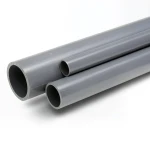 UPVC Pipes Pressure 16 Bar Outside Diameter 50 mm Thickness 3.7 mm Gray