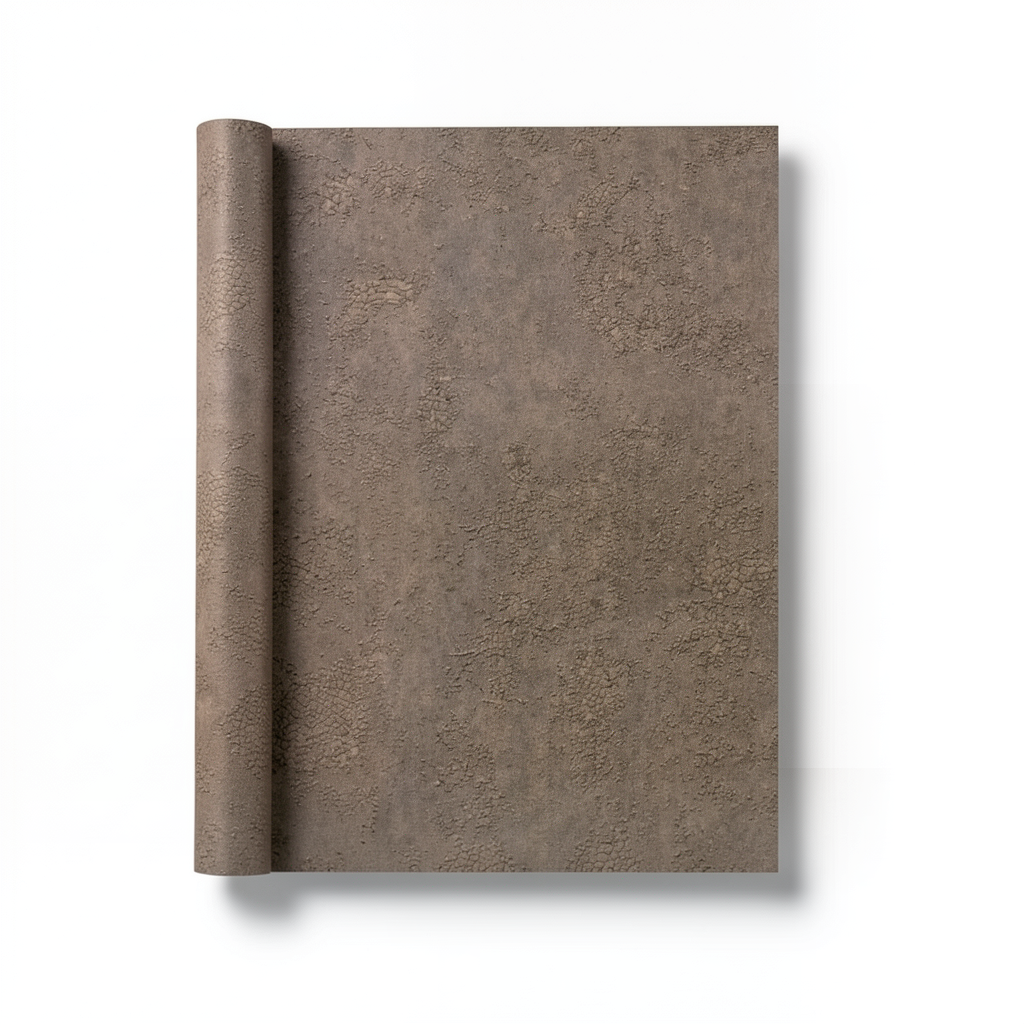 Italian Wall Covering Patterned Design 10m×1.06m Brown, Model 82124