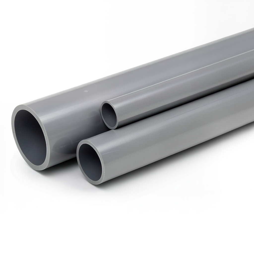 UPVC Pipes Pressure 16 Bar Outside Diameter 63 mm Thickness 4.7 mm Gray