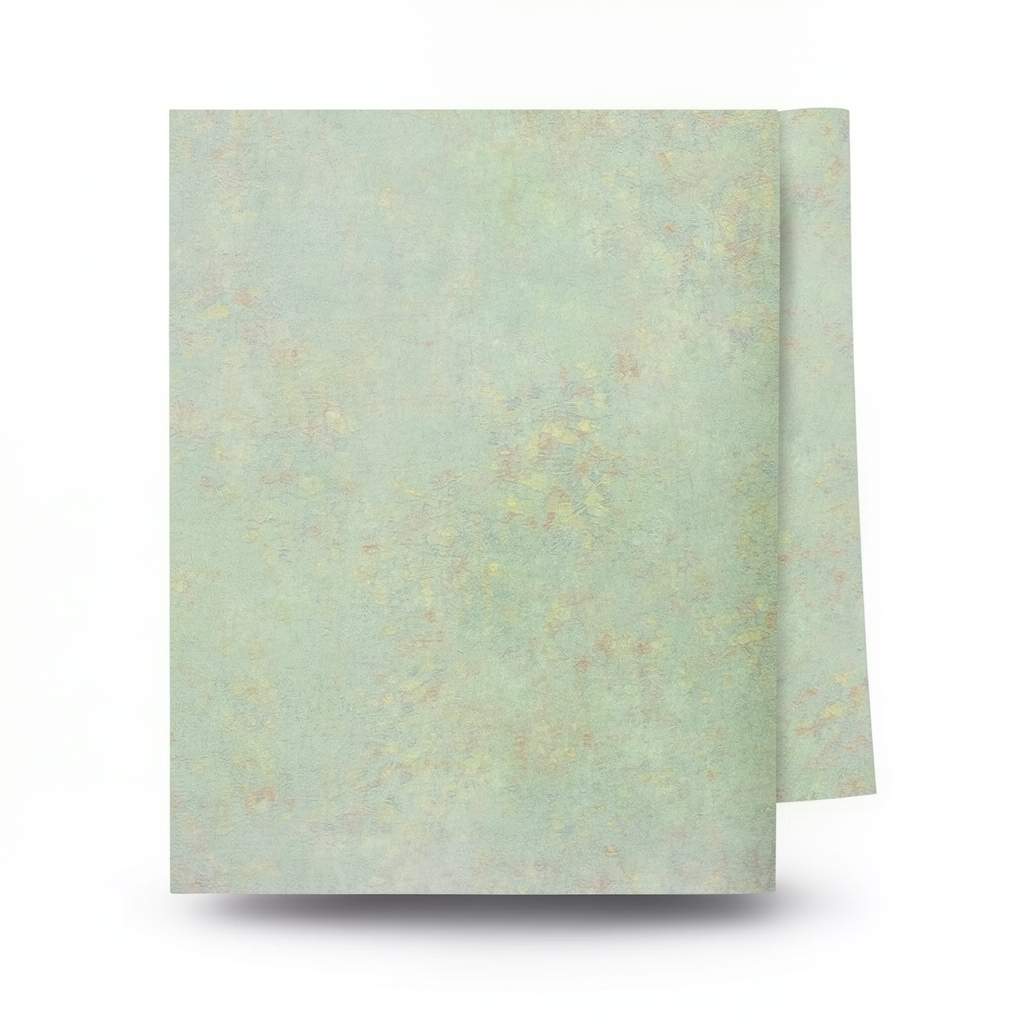 Italian Wallpaper Light Green Color 10m x 1.06m, Model 82045