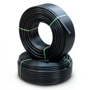 Al-Rajhi HDPE Pipes PE 63 Pressure 4 Bar 110 mm Diameter 4.2 mm Thickness Black