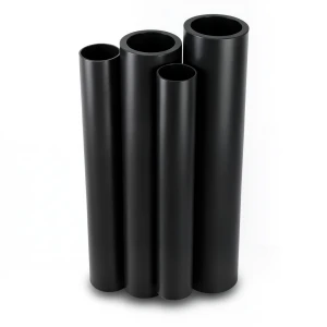 مواسير HDPE الراجحي PE 63 ضغط 4 بار قطر خارجي 140 مم سمك 5.4 مم لون أسود