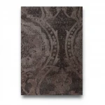 Italian wallpaper, size 10 m x 0.73 m, dark brown color, model 310012