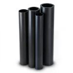 مواسير HDPE الراجحي PE 63 ضغط 4 بار قطر خارجي 140 مم سمك 5.4 مم لون أسود