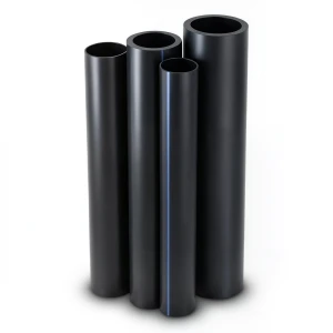 Al-Rajhi HDPE Pipes PE 63 Pressure 4 Bar Outside Diameter 140 mm Thickness 5.4 mm Black