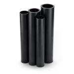 HDPE Pipes PE 63 Pressure 4 Bar Outside Diameter 180 mm Thickness 6.9 mm Black