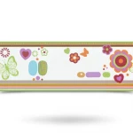 Youth and Children Wall Decoration Multicolor 10m x 0.53m, Model 478501