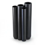مواسير HDPE الراجحي PE 63 ضغط 4 بار قطر خارجي 200 مم سمك 7.7 مم لون أسود