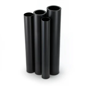 مواسير HDPE الراجحي PE 63 ضغط 4 بار قطر خارجي 280 مم سمك 10.7 مم لون أسود