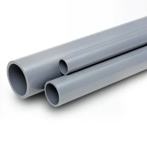 UPVC Pipes Nominal Pressure 2 Bar Outside Diameter 250 mm Thickness 2 mm Gray