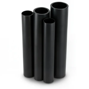 مواسير HDPE PE 63 ضغط 4 بار قطر خارجي 315 مم سمك 12.1 مم لون أسود